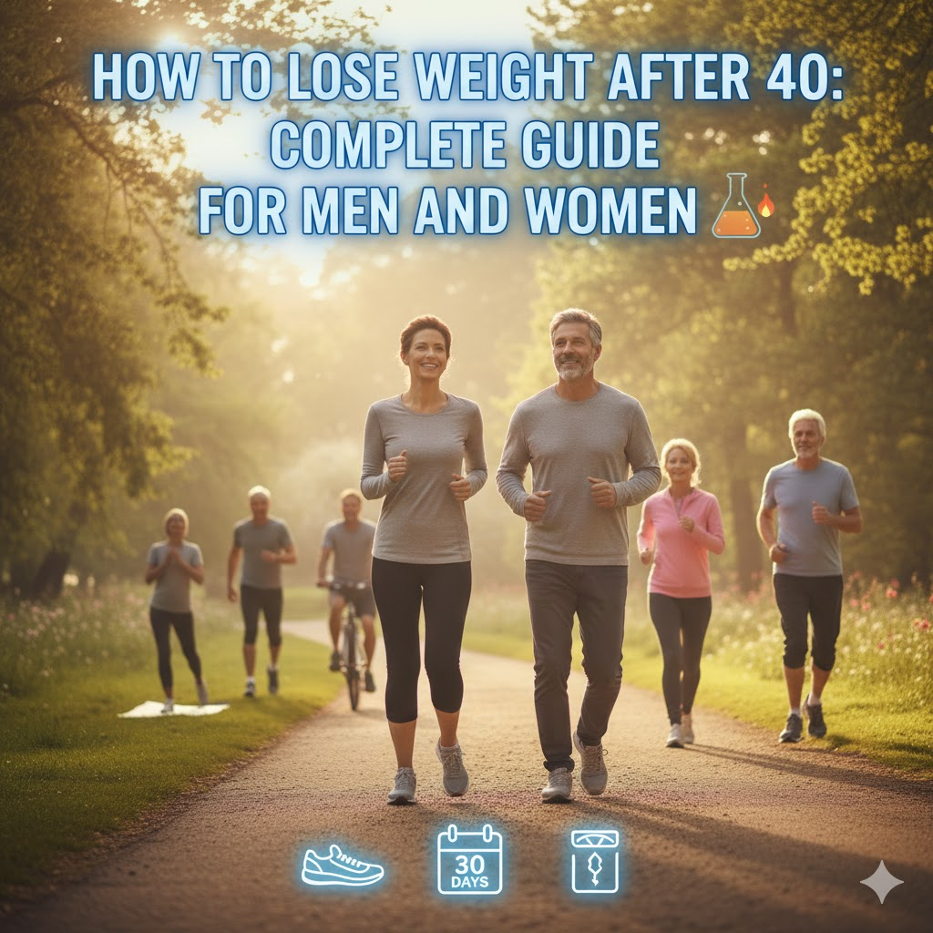 How to Lose Weight After 40: Complete Guide for Men and Women