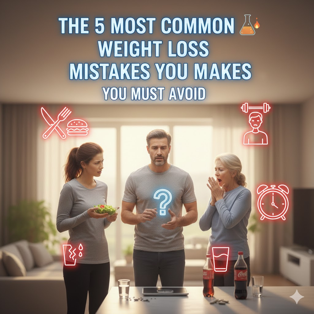 The 5 Most Common Weight Loss Mistakes You Must Avoid