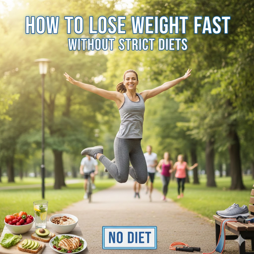 How to Lose Weight Fast Without Strict Diets